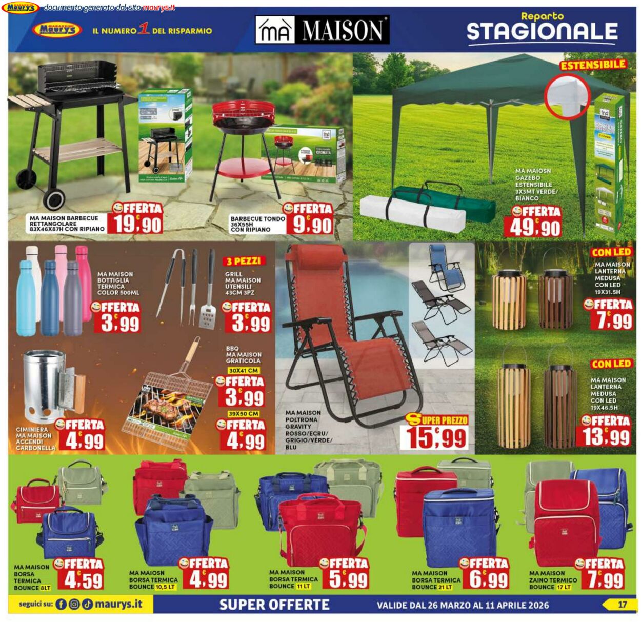 Volantino Maury's 25.03.2026 - 02.04.2026