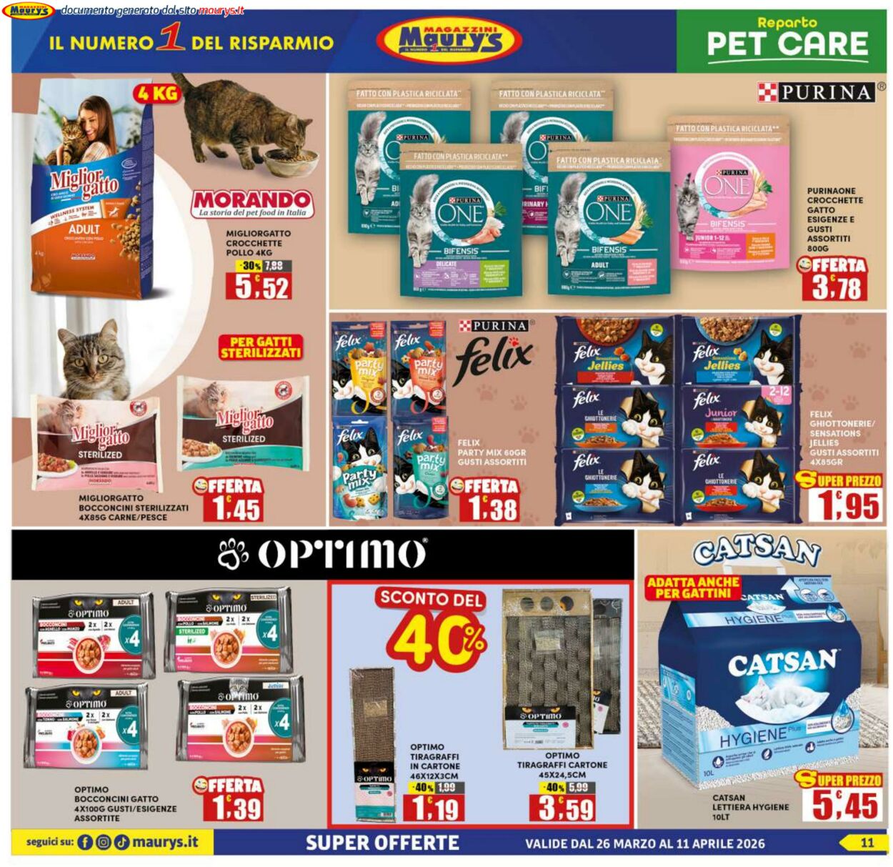 Volantino Maury's 25.03.2026 - 02.04.2026