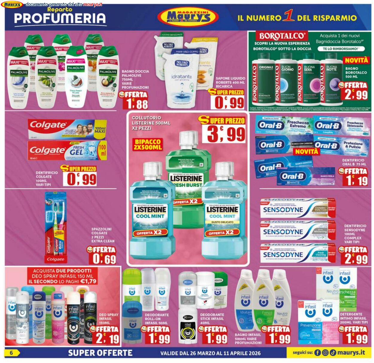Volantino Maury's 25.03.2026 - 02.04.2026