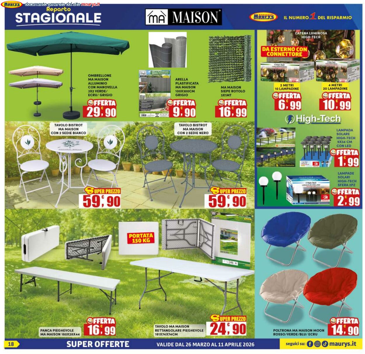 Volantino Maury's 25.03.2026 - 02.04.2026