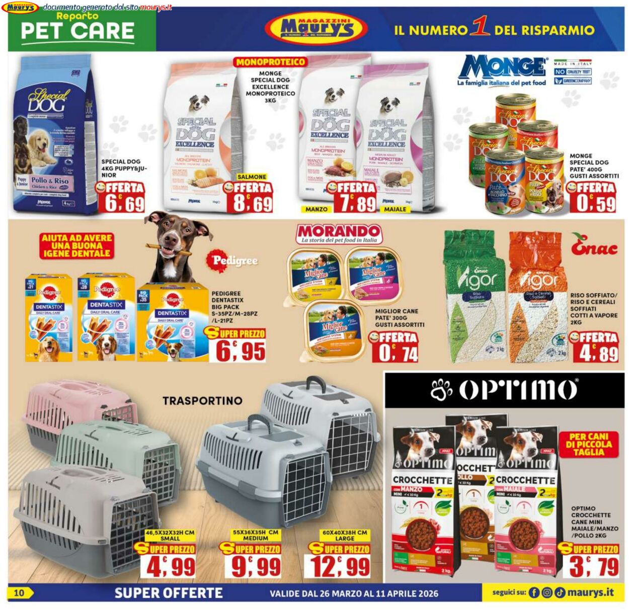Volantino Maury's 25.03.2026 - 02.04.2026