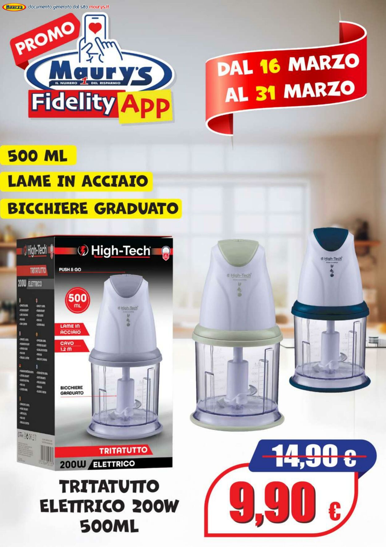 Volantino Maury's 16.03.2026 - 24.03.2026