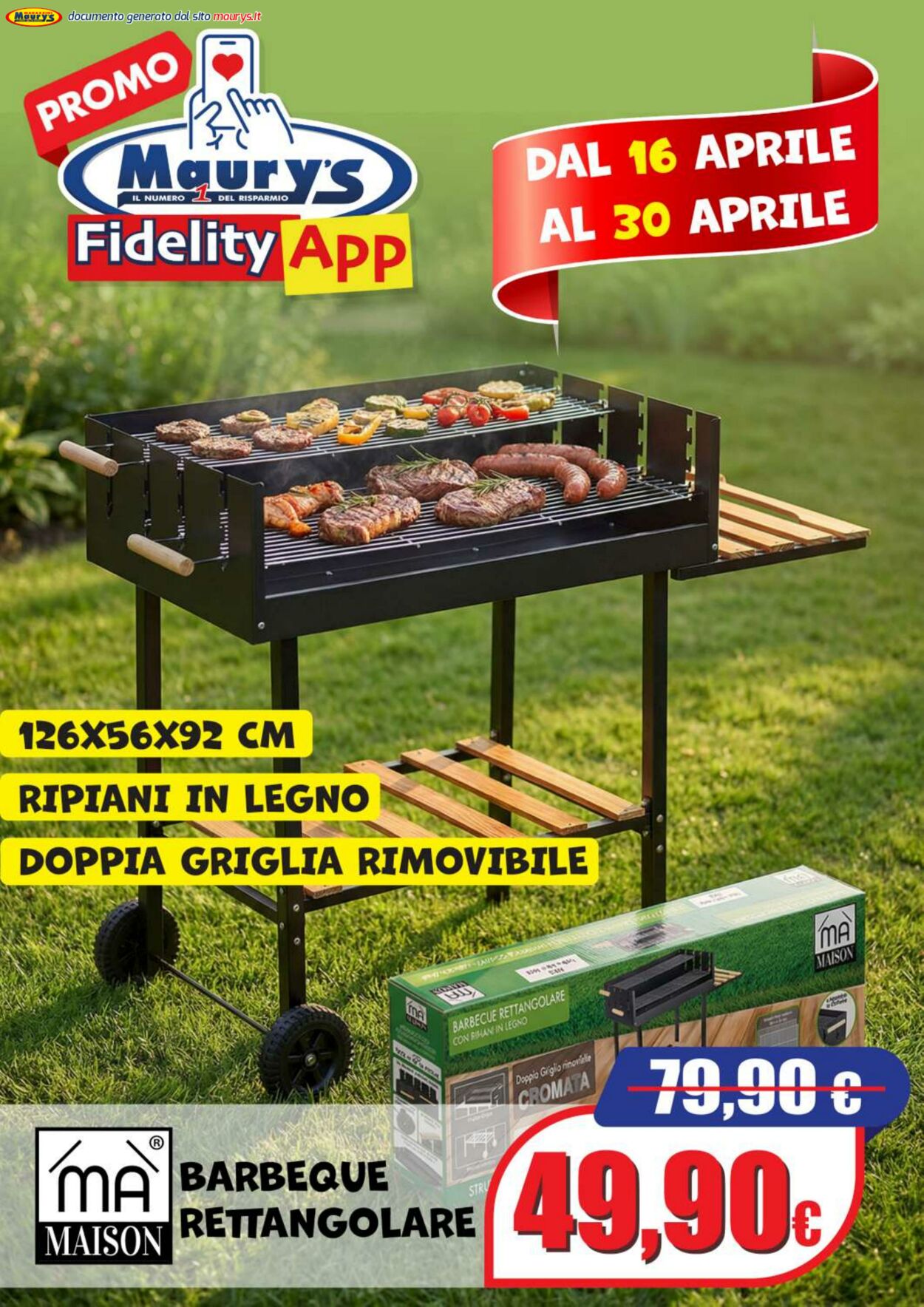 Volantino Maury's 16.04.2026 - 24.04.2026
