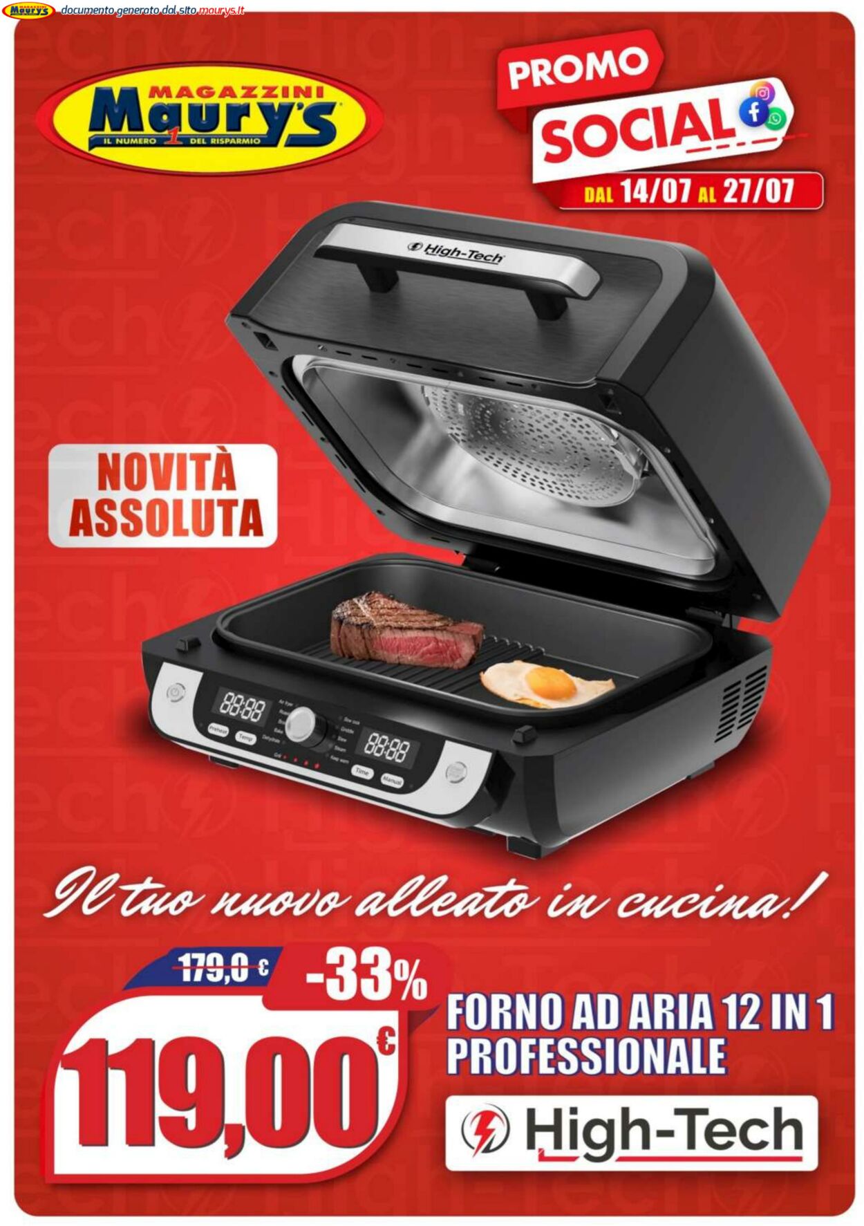 Volantino Maury's 22.07.2025 - 22.08.2025