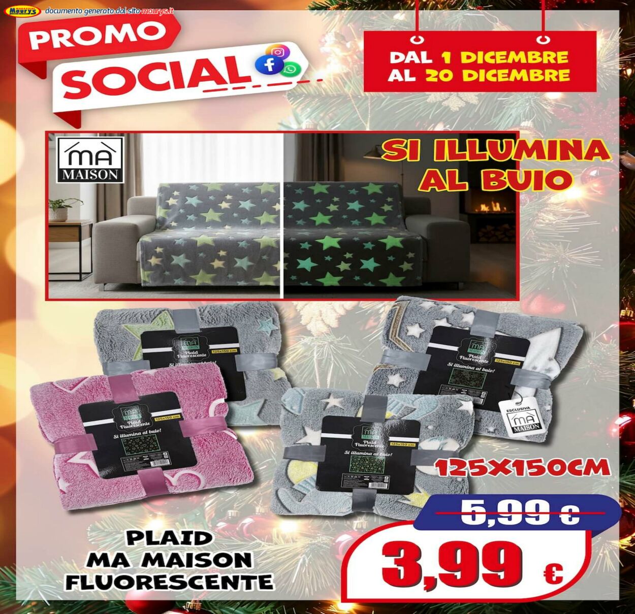 Volantino Maury's 01.12.2025 - 20.12.2025