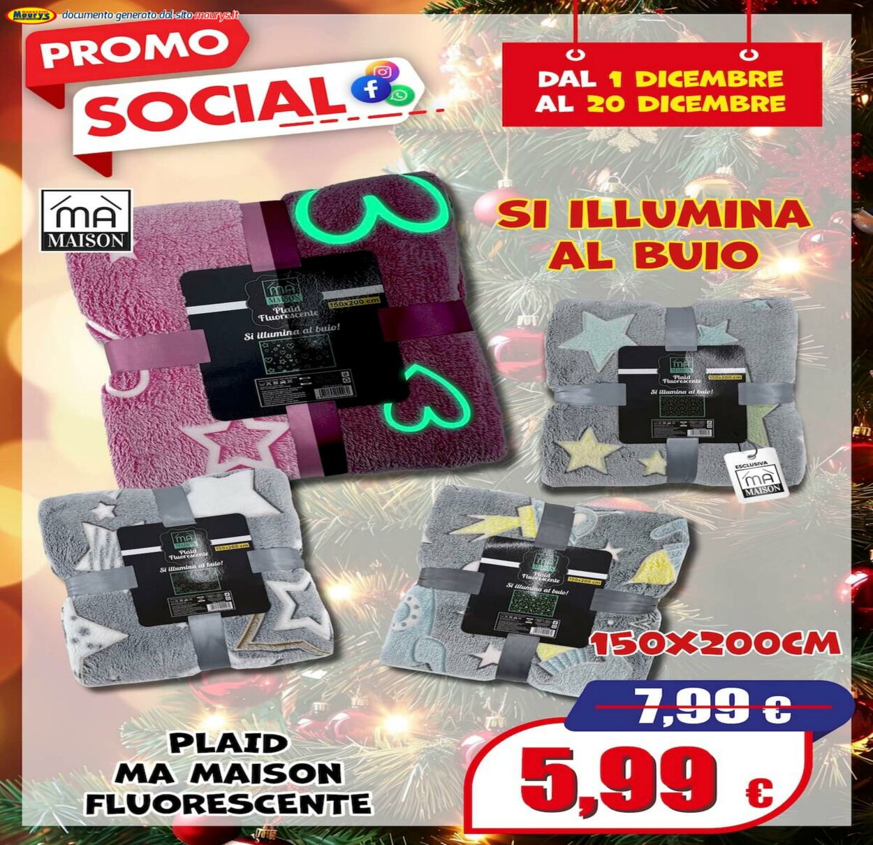 Volantino Maury's 01.12.2025 - 20.12.2025