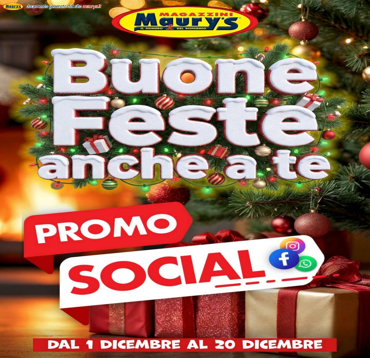 Volantino Maury's 01.12.2025 - 20.12.2025