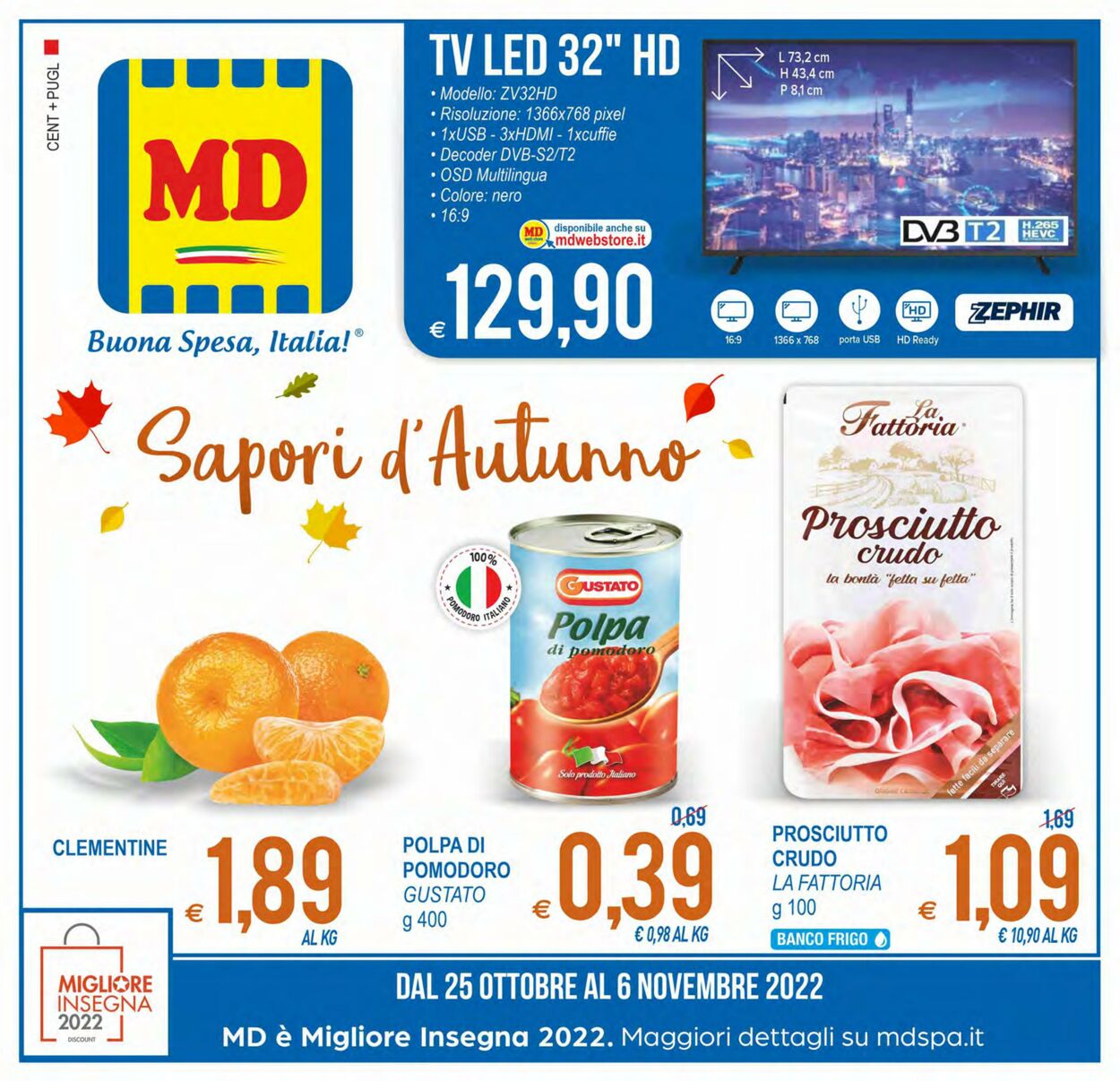 Volantino MD Discount 25.10.2022 - 06.11.2022