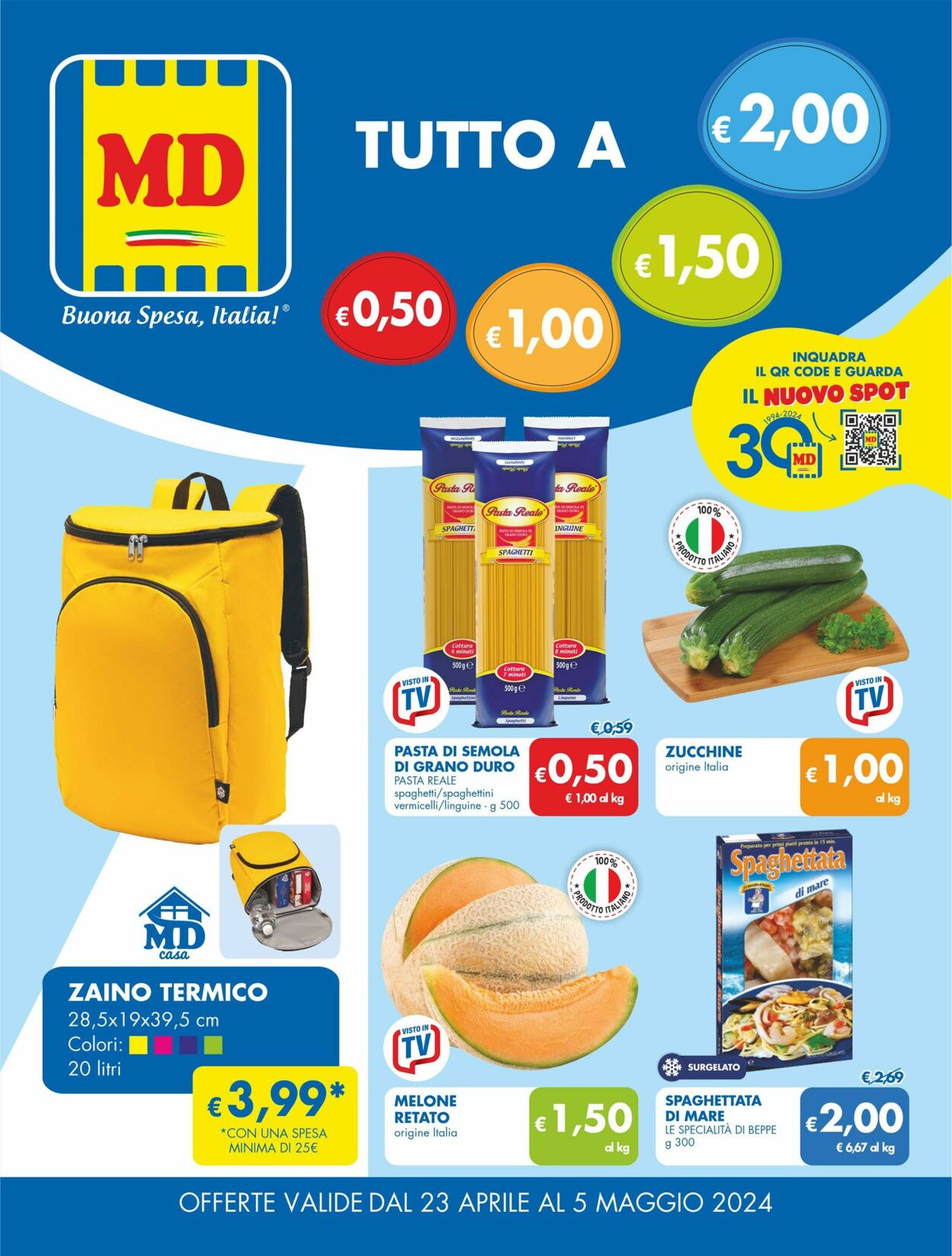 Volantino MD Discount - md 23 apr, 2024 - 5 mag, 2024
