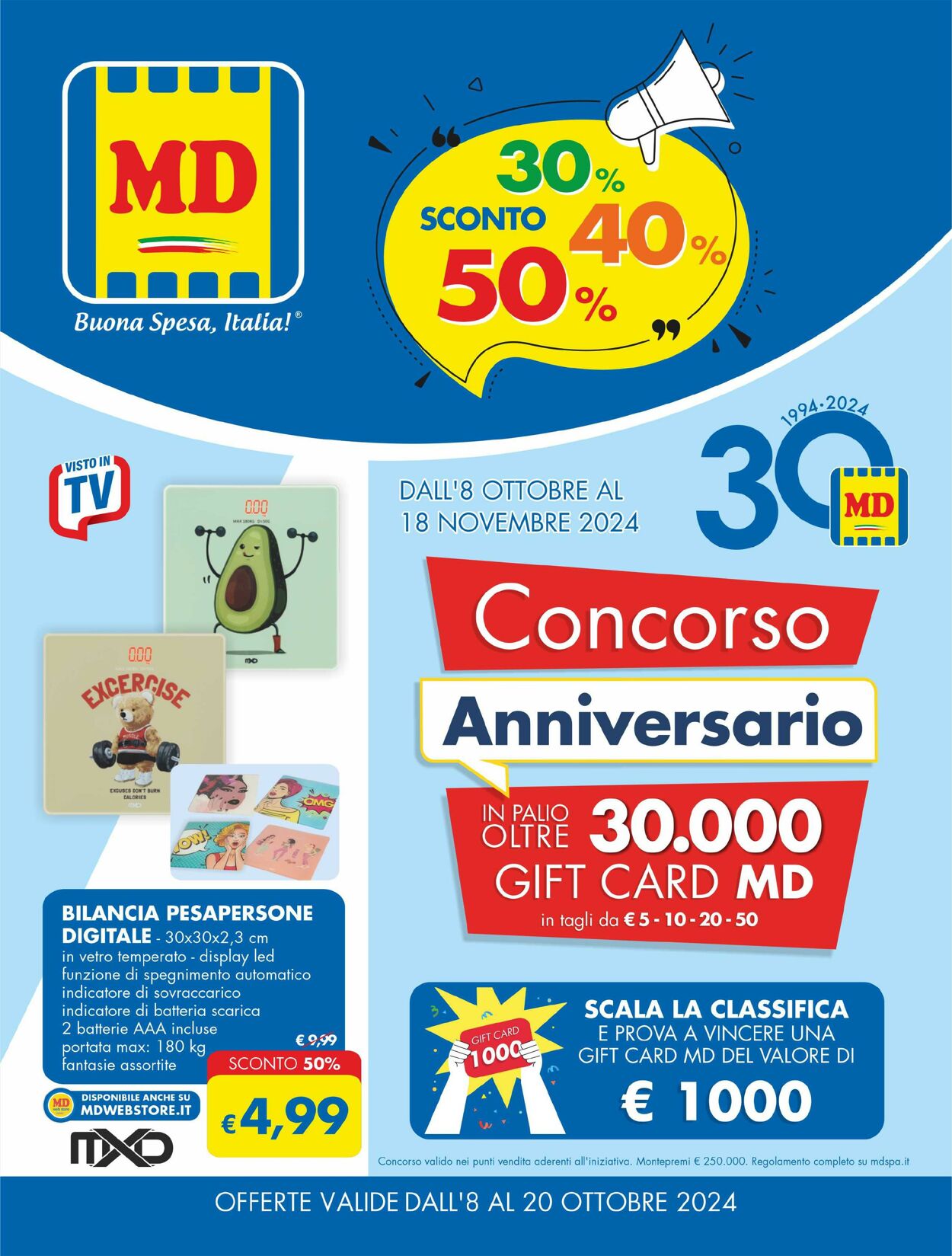 Volantino MD Discount 08.10.2024 - 20.10.2024