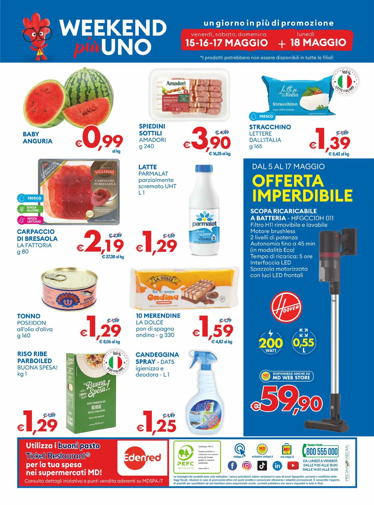 Volantino MD Discount 05.05.2026 - 17.05.2026