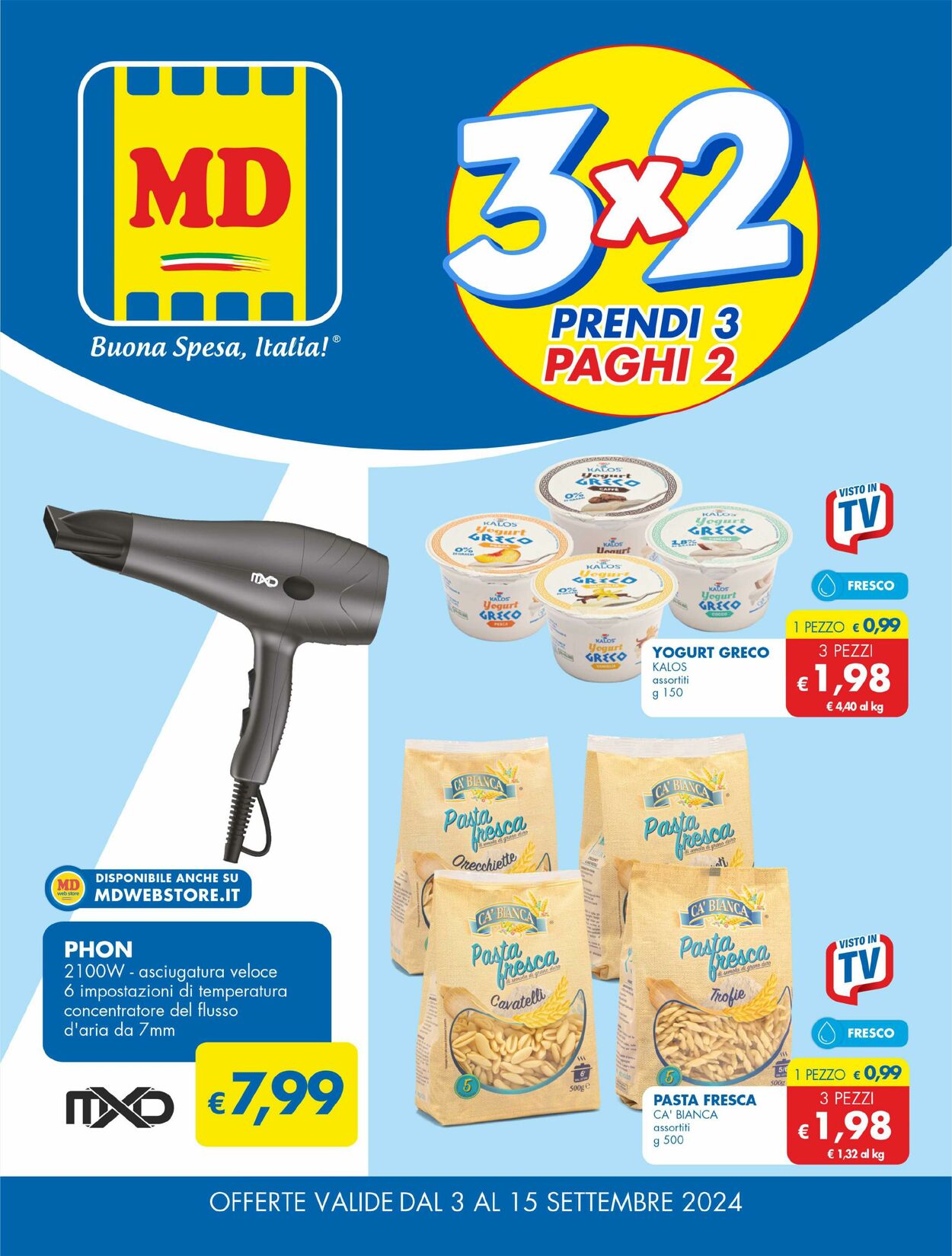 Volantino MD Discount 03.09.2024 - 15.09.2024