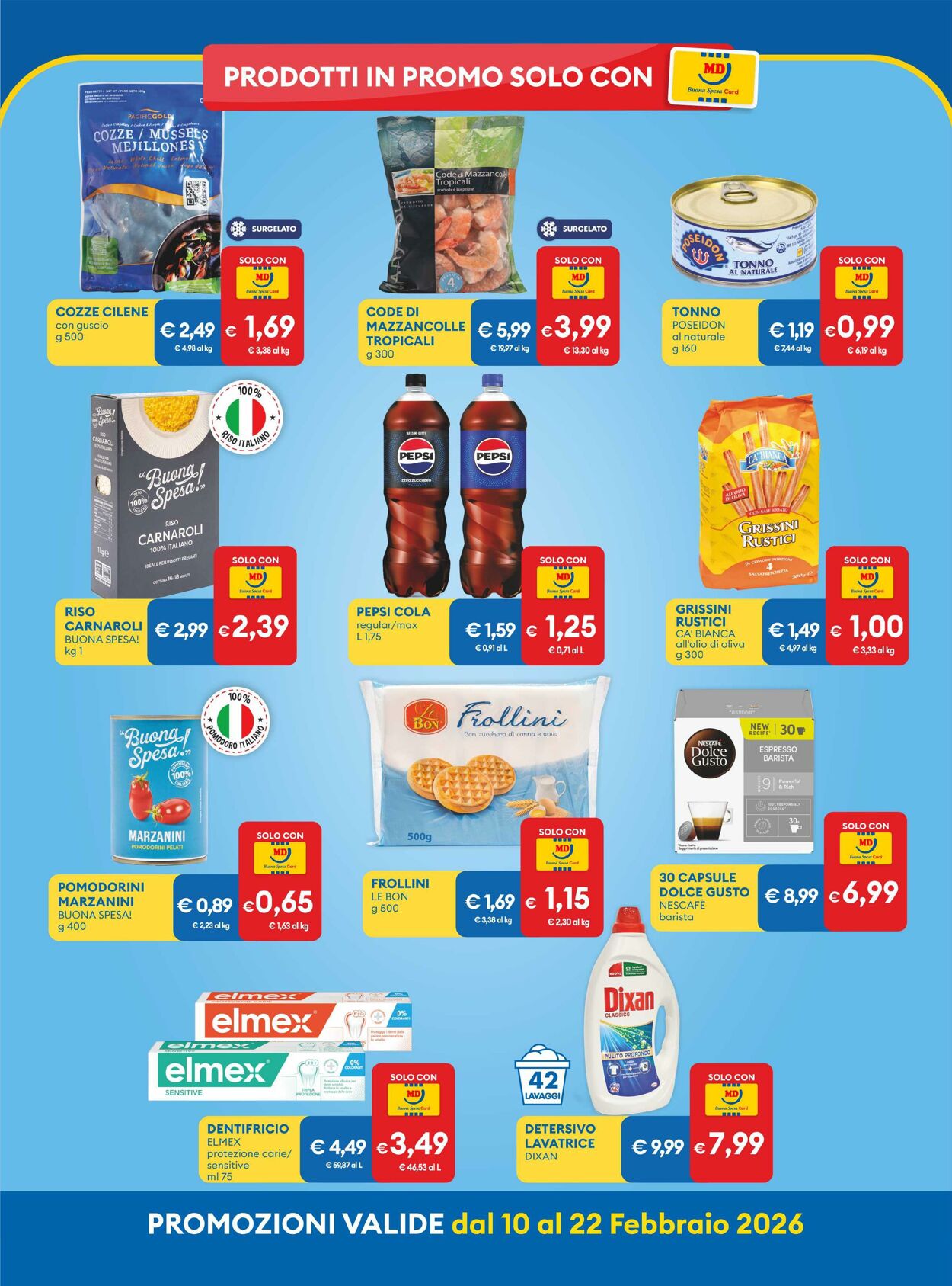 Volantino MD Discount 10.02.2026 - 22.02.2026