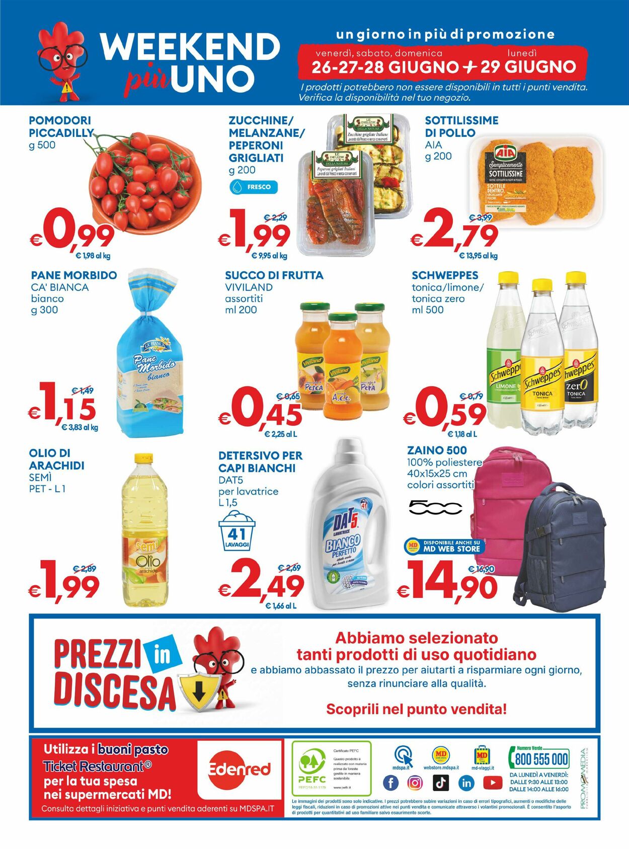 Volantino MD Discount 16.06.2026 - 28.06.2026