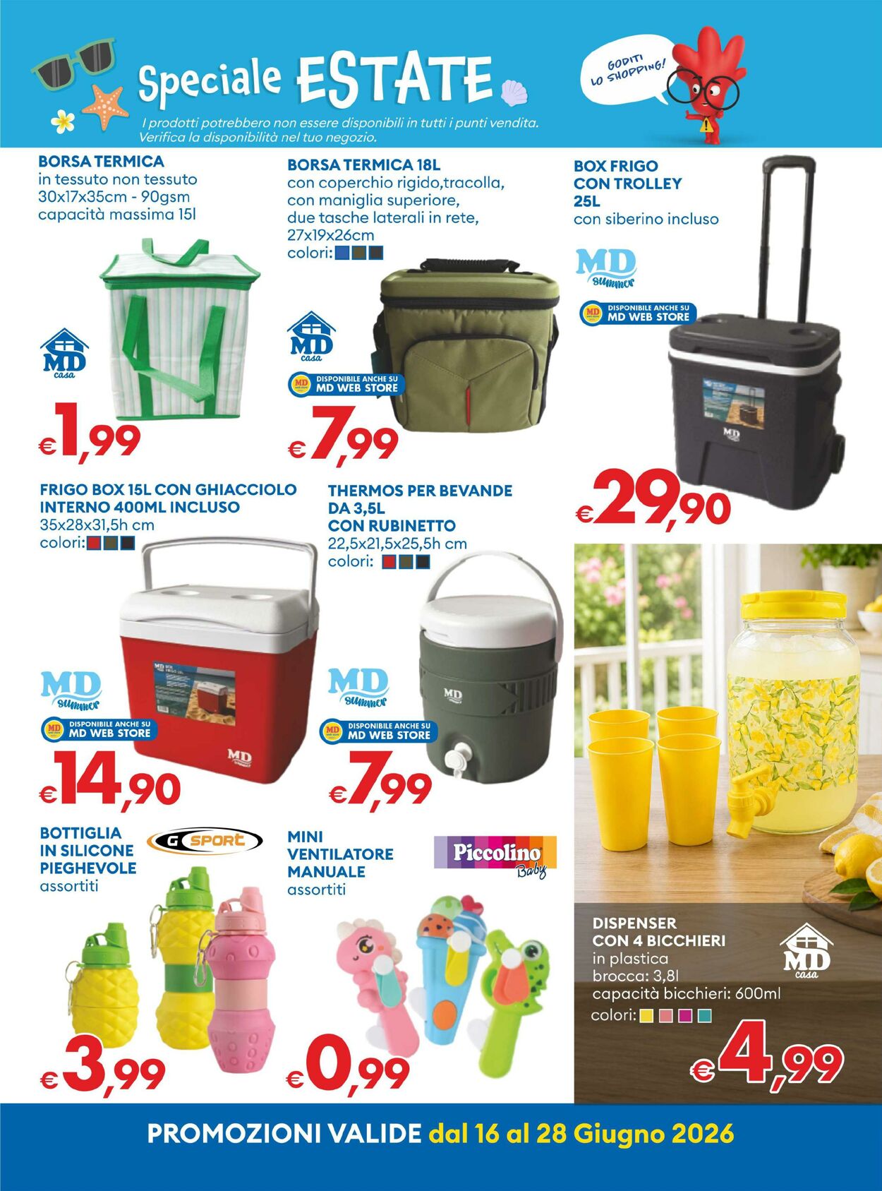 Volantino MD Discount 16.06.2026 - 28.06.2026