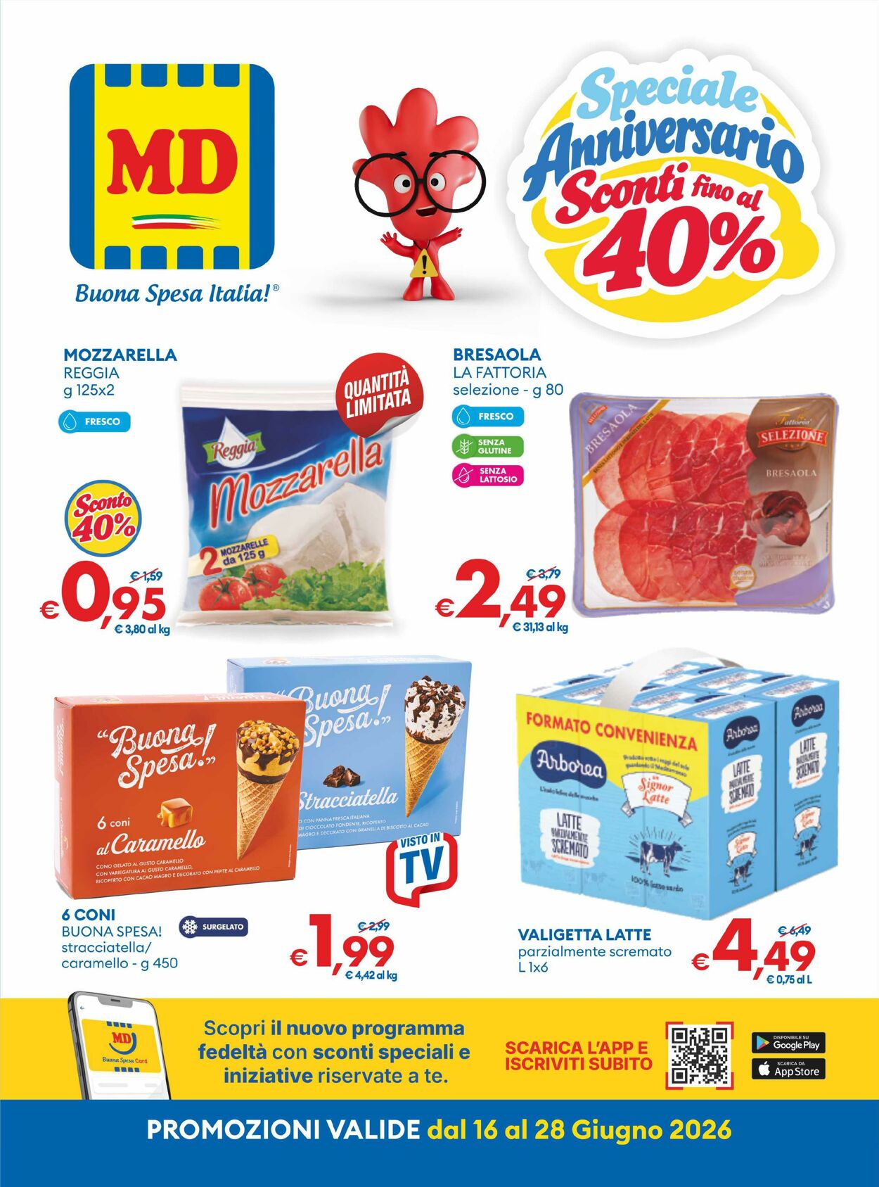Volantino MD Discount 16.06.2026 - 28.06.2026