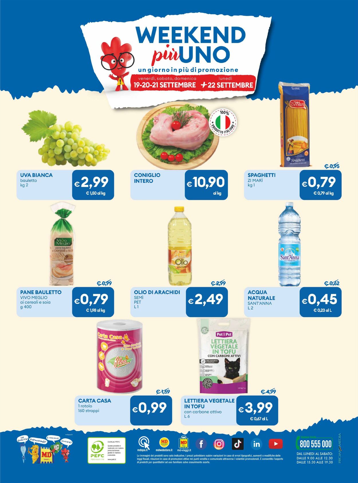 Volantino MD Discount 09.09.2025 - 21.09.2025