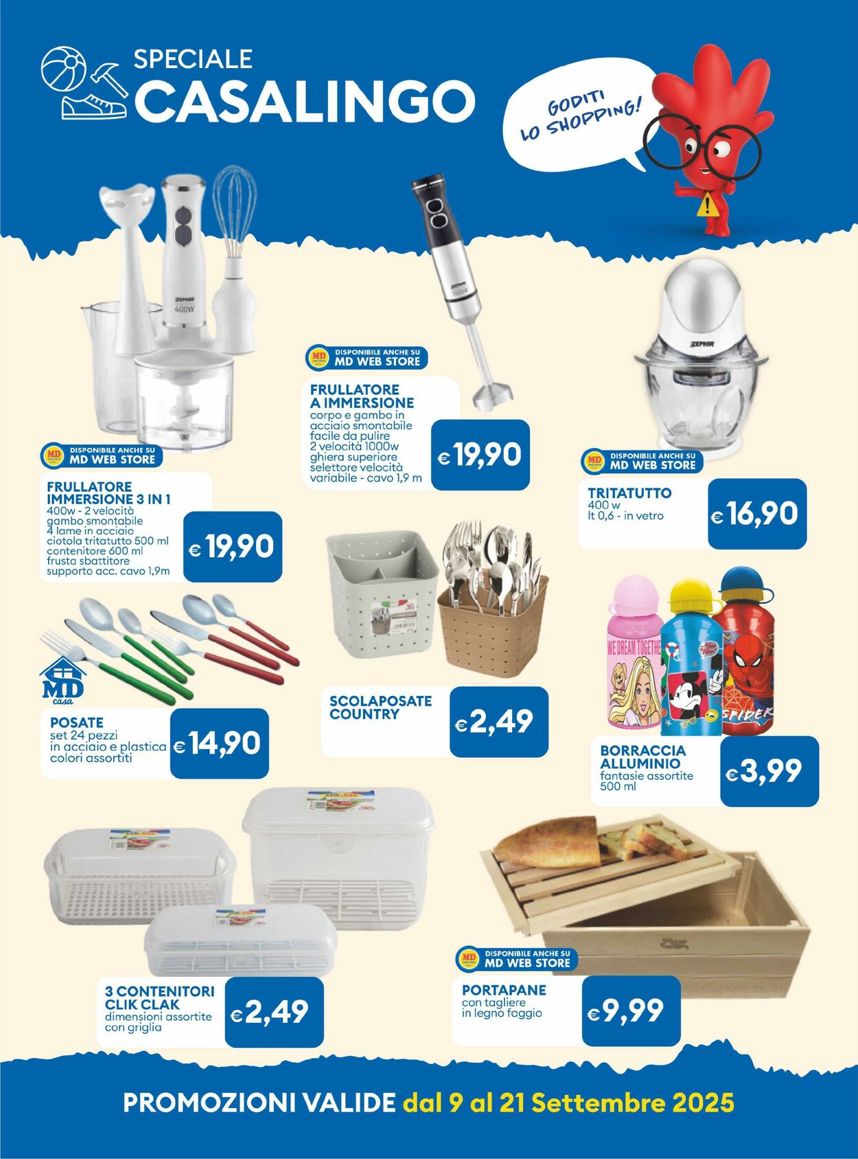 Volantino MD Discount 09.09.2025 - 21.09.2025