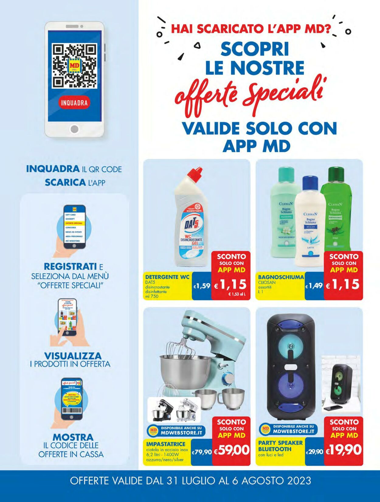 Volantino MD Discount 31.07.2023 - 06.08.2023