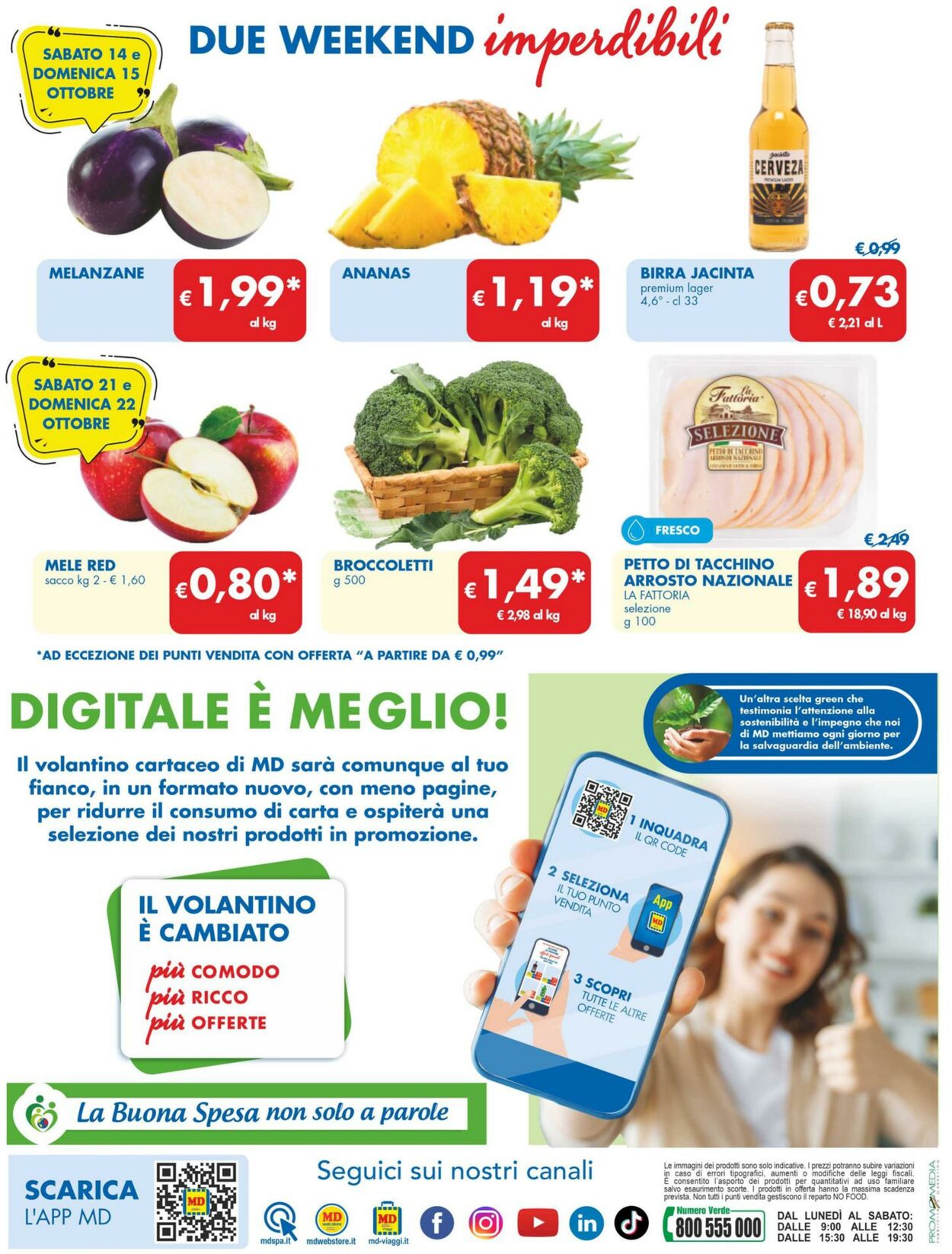 Volantino MD Discount 10.10.2023 - 22.10.2023