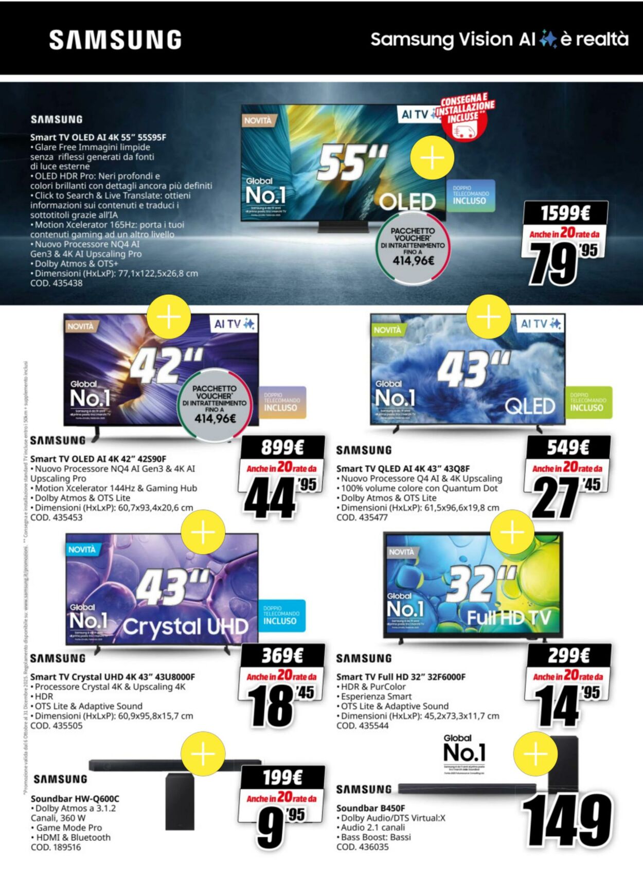 Volantino Media World 13.10.2025 - 26.10.2025