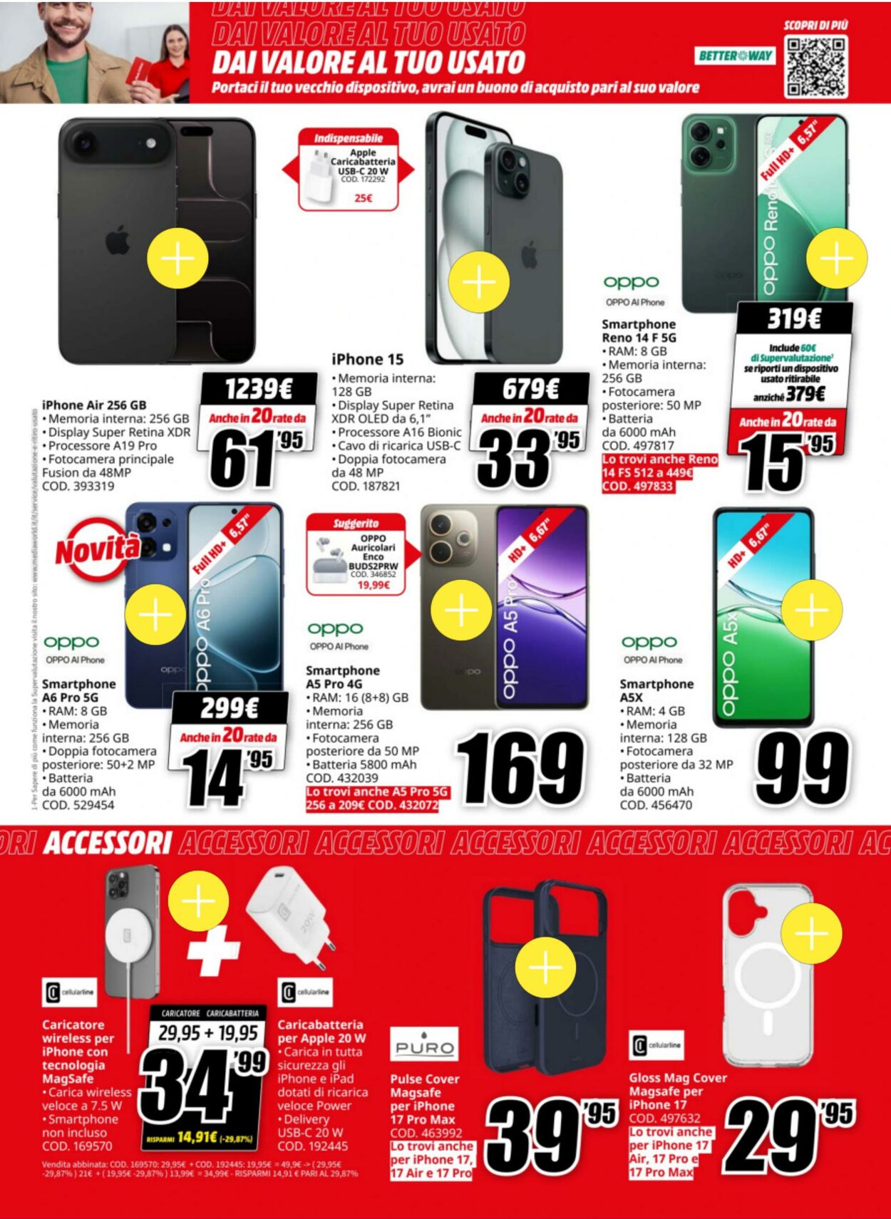 Volantino Media World 13.10.2025 - 26.10.2025