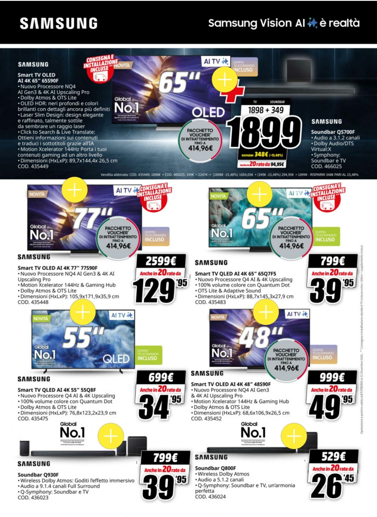 Volantino Media World 13.10.2025 - 26.10.2025