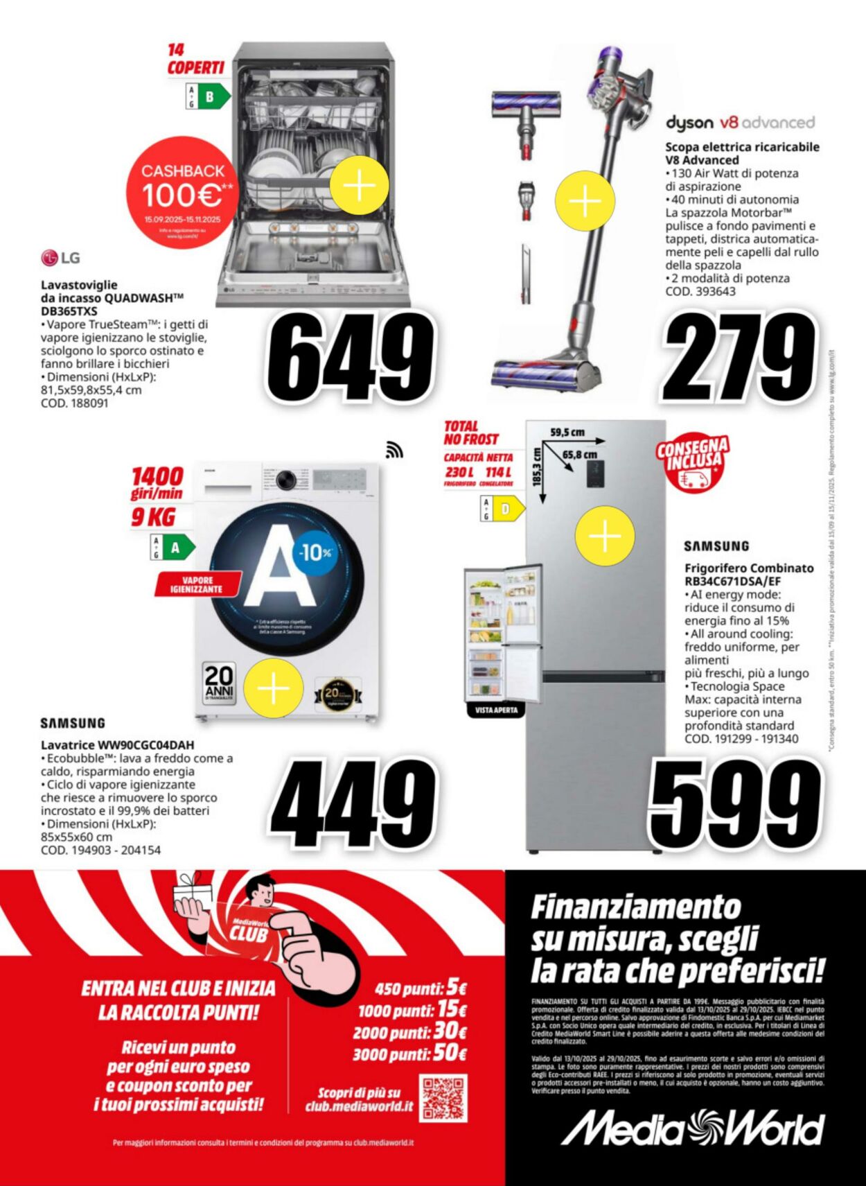 Volantino Media World 13.10.2025 - 29.10.2025