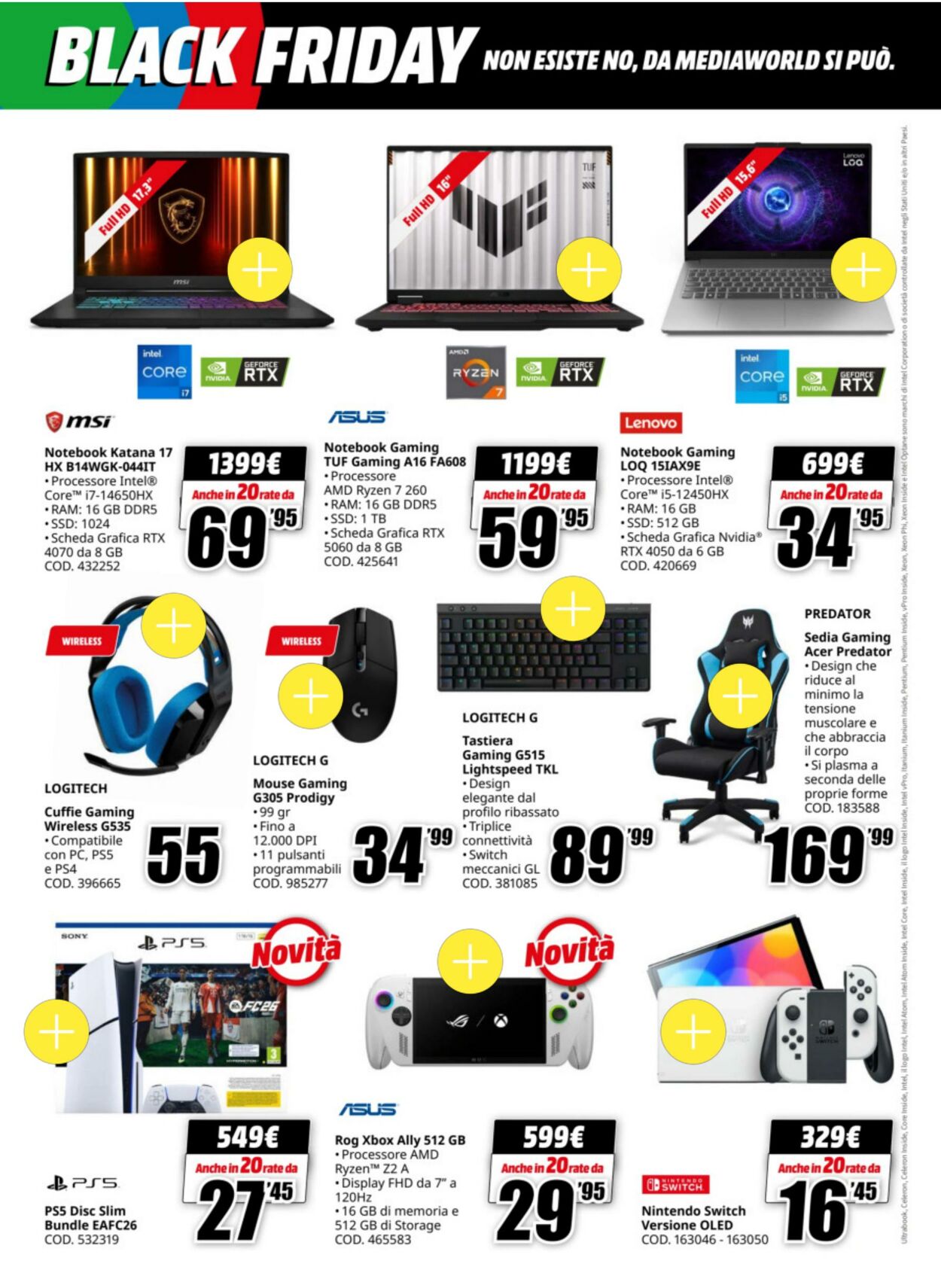 Volantino Media World 01.11.2025 - 07.11.2025