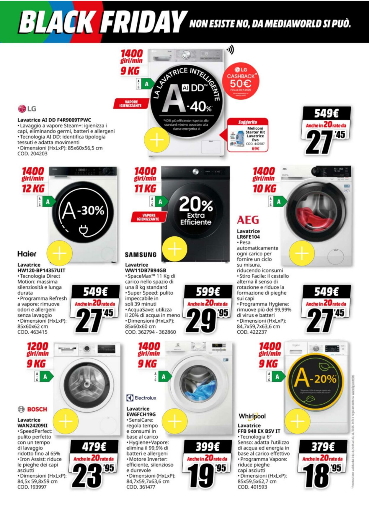 Volantino Media World 01.11.2025 - 07.11.2025