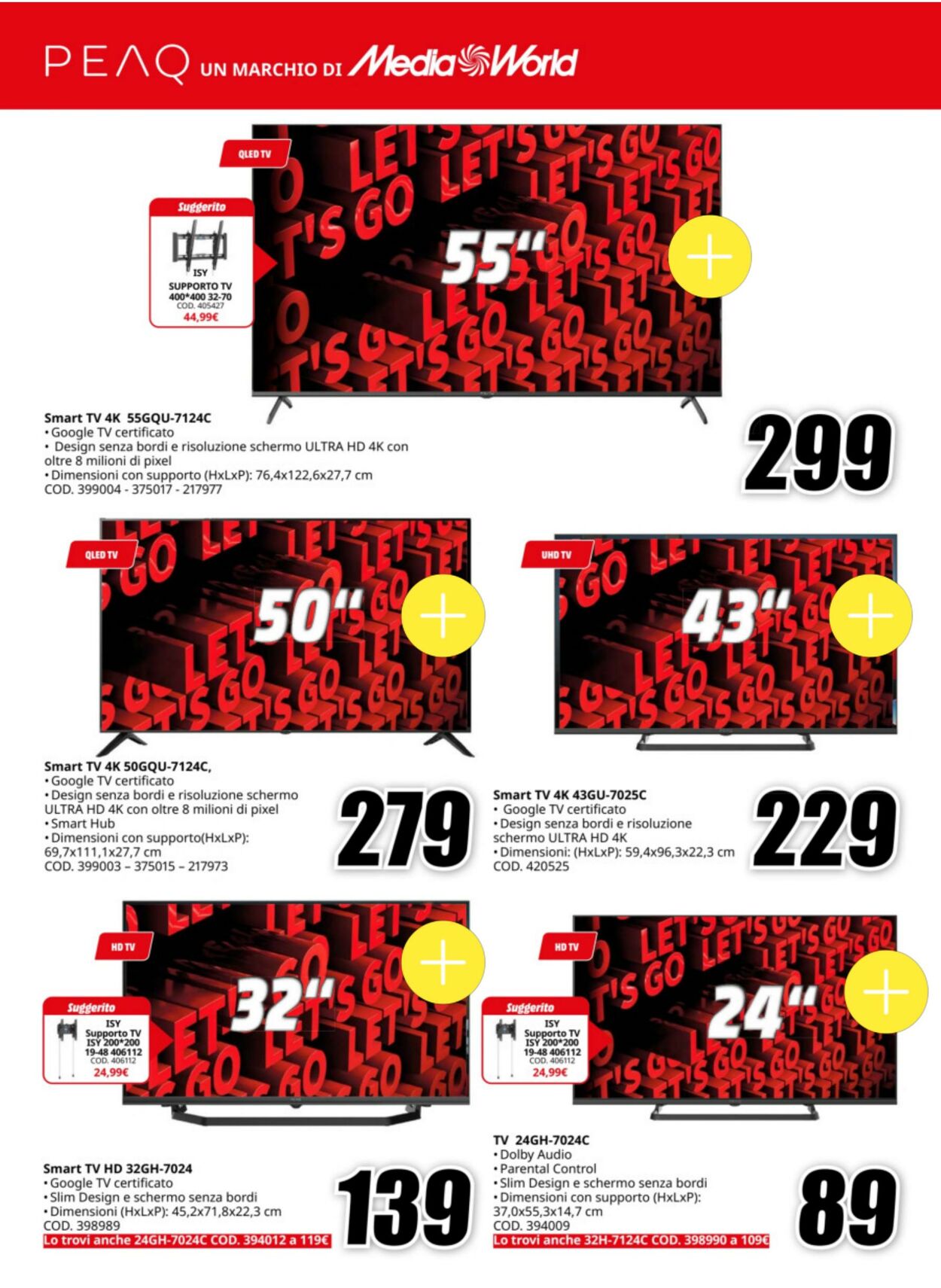 Volantino Media World 04.10.2025 - 20.10.2025
