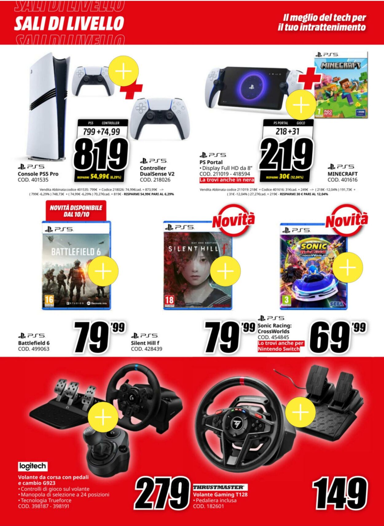 Volantino Media World 04.10.2025 - 20.10.2025