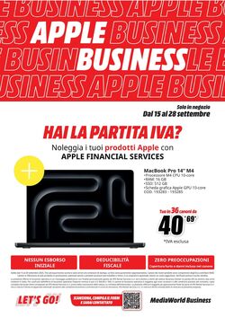Volantino Media World 01.11.2025 - 07.11.2025