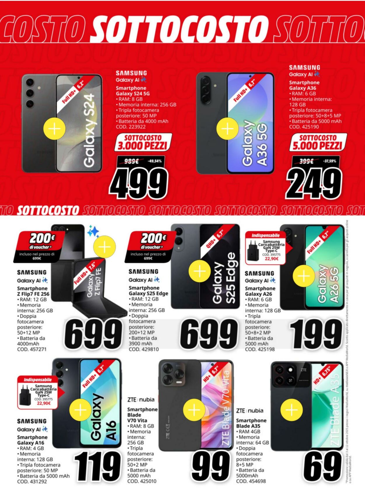 Volantino Media World 03.10.2025 - 12.10.2025