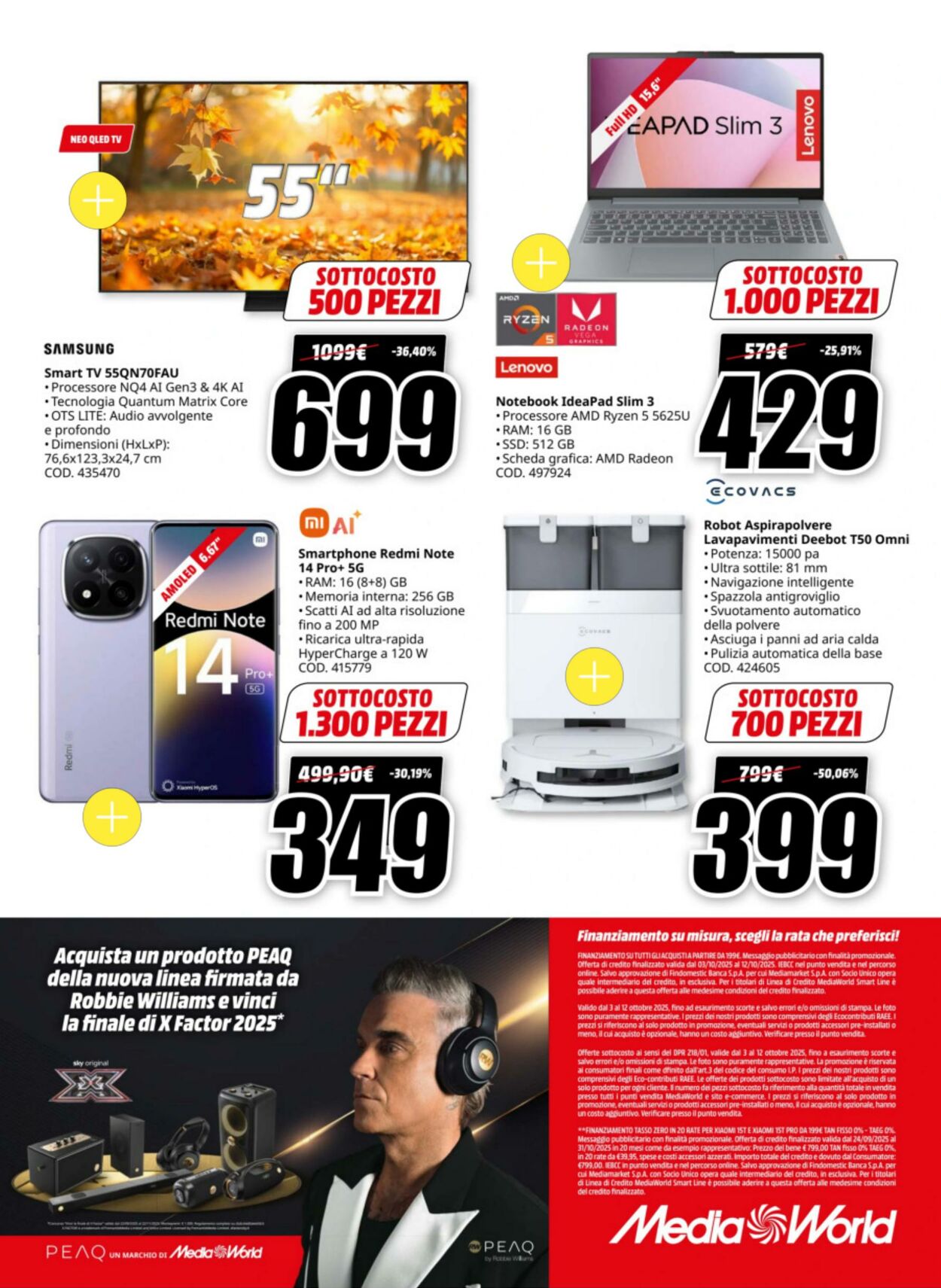 Volantino Media World 03.10.2025 - 12.10.2025