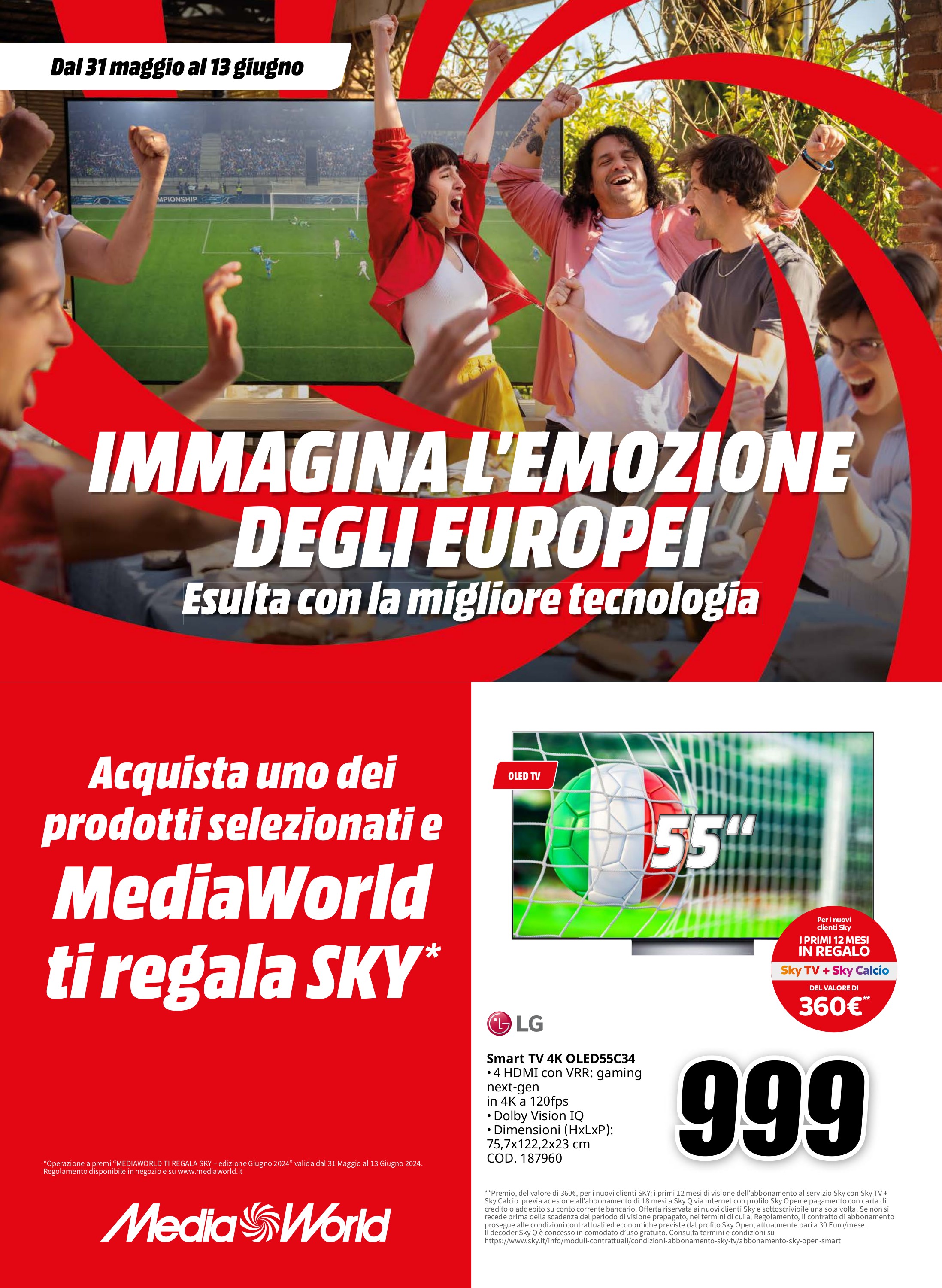 Volantino Media World 31.05.2024 - 13.06.2024