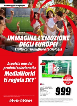 Volantino Media World 20.05.2024 - 30.05.2024