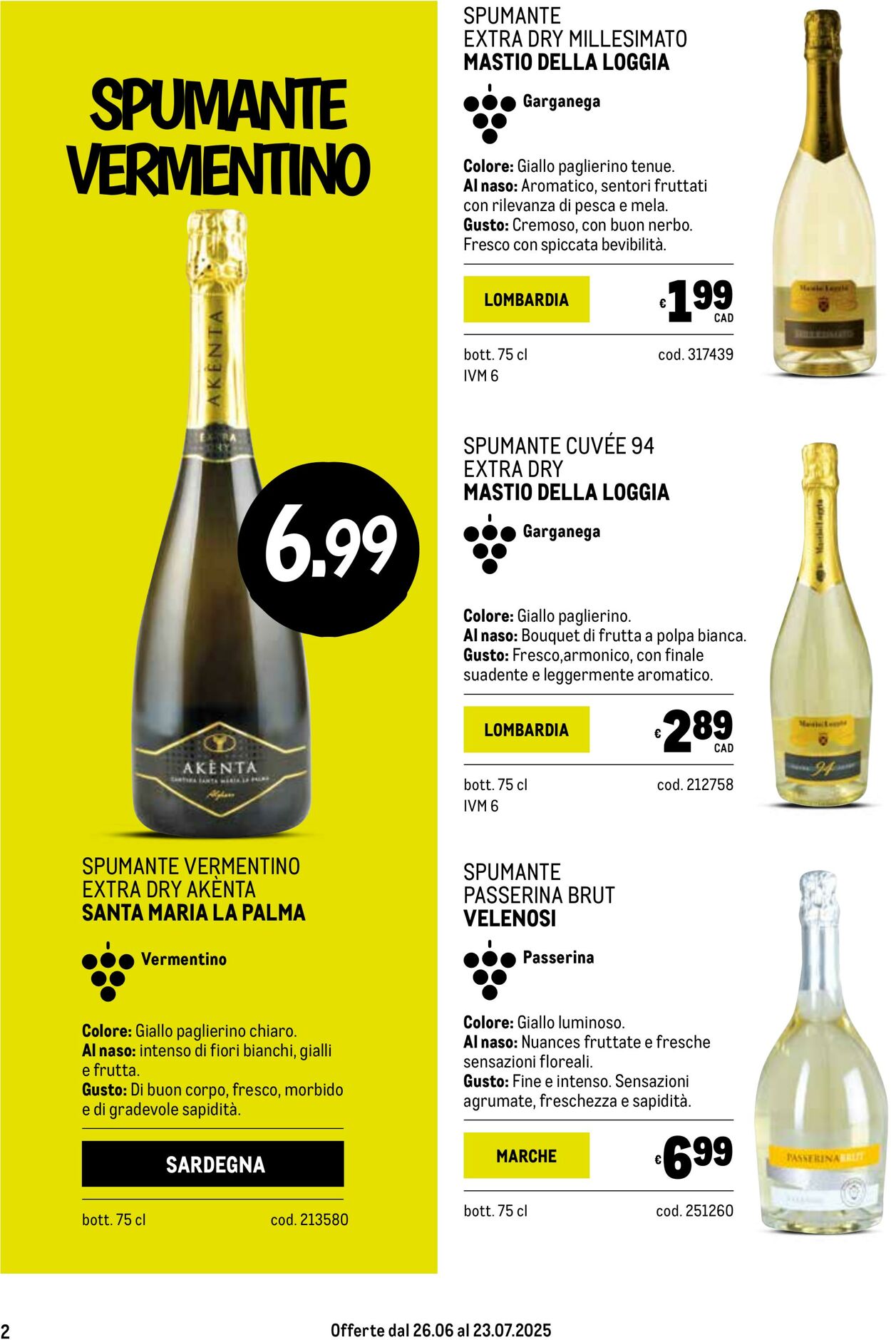 Volantino Metro 26.06.2025 - 23.07.2025