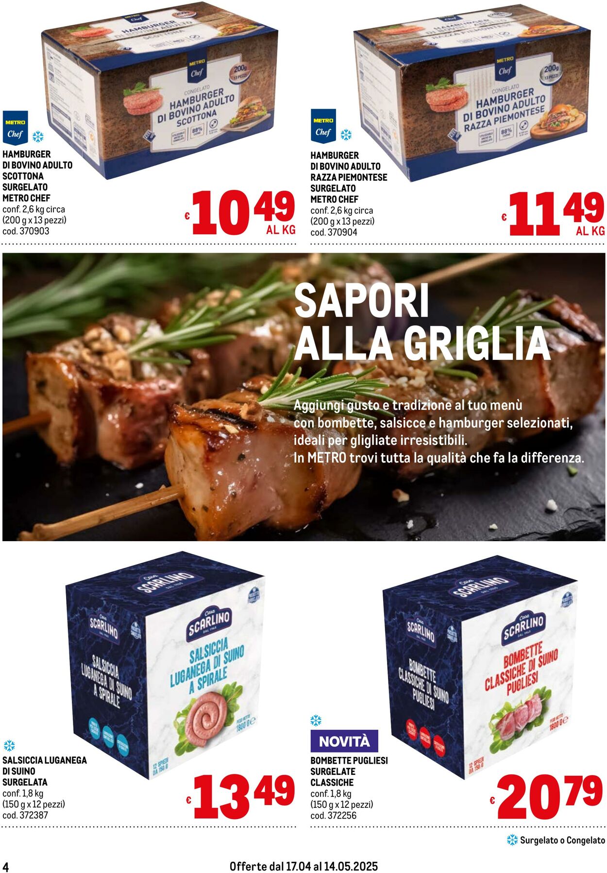 Volantino Metro 18.04.2025 - 18.08.2025