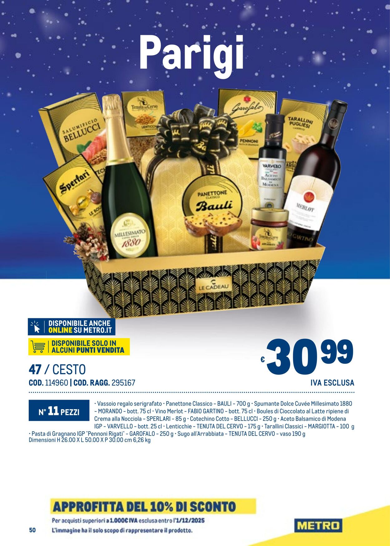 Volantino Metro 29.10.2025 - 31.12.2025