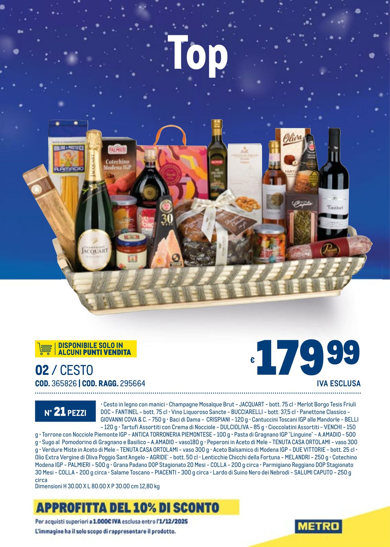 Volantino Metro 29.10.2025 - 31.12.2025