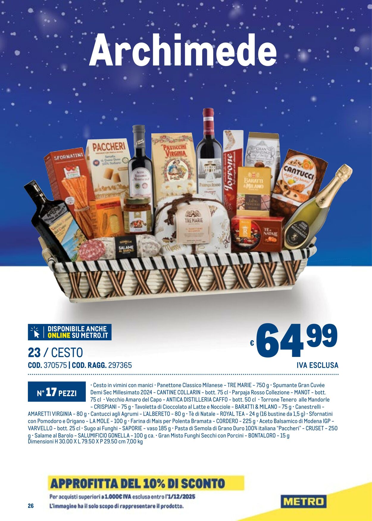 Volantino Metro 29.10.2025 - 31.12.2025