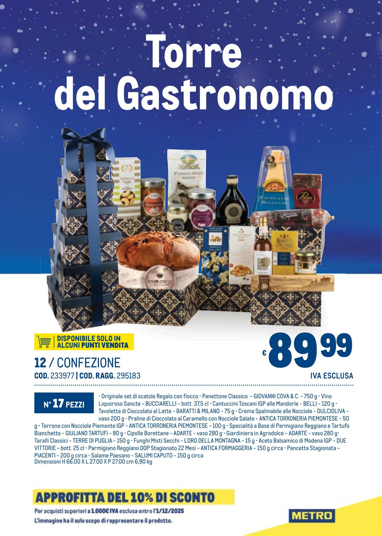 Volantino Metro 29.10.2025 - 31.12.2025