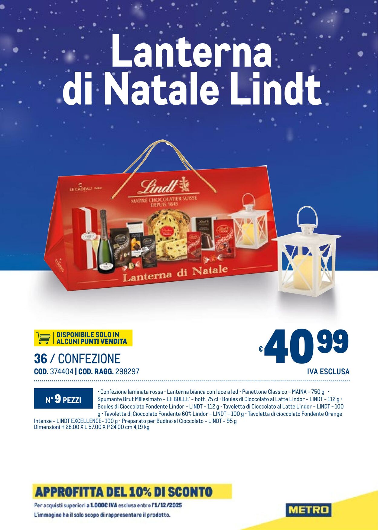 Volantino Metro 29.10.2025 - 31.12.2025