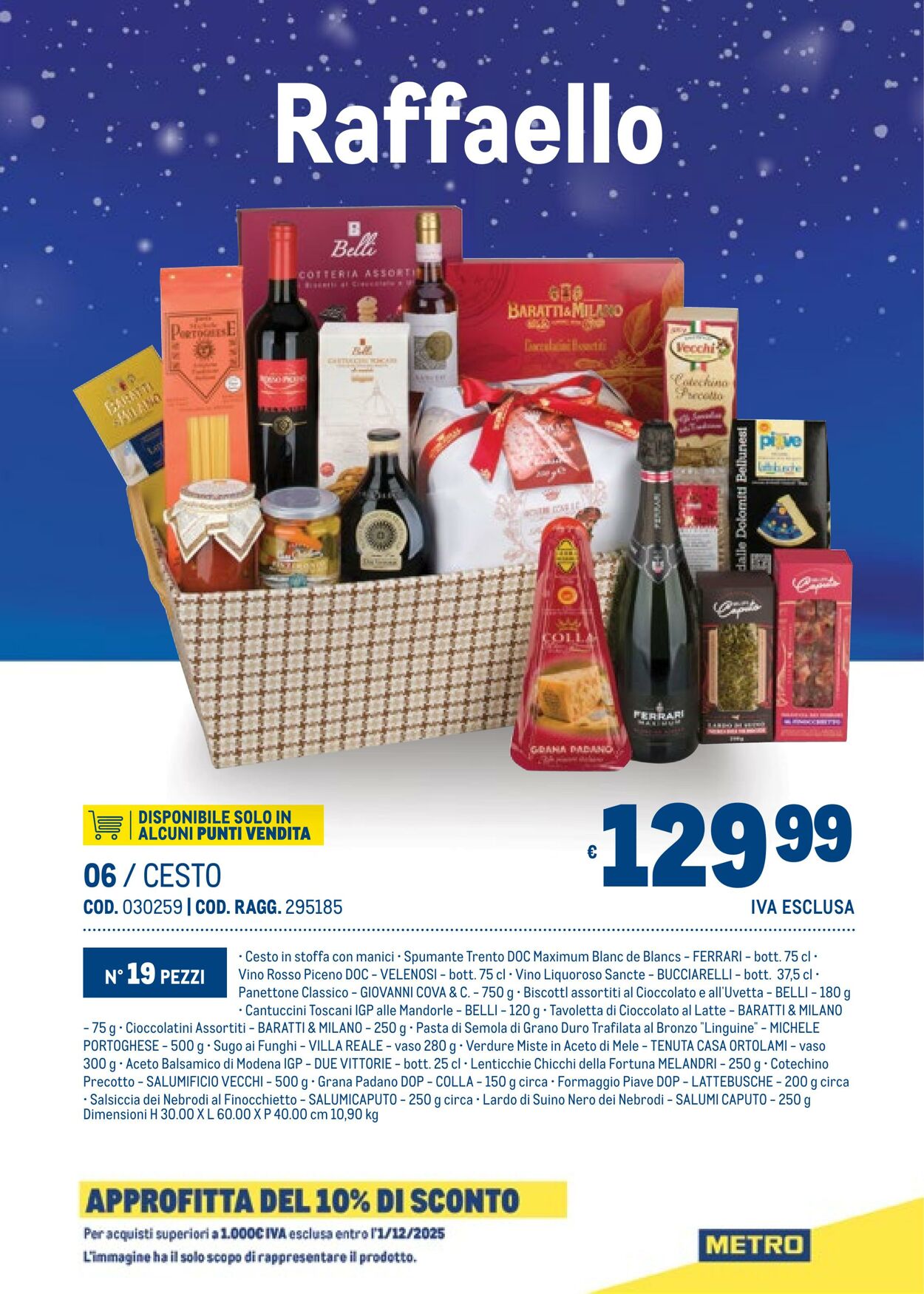 Volantino Metro 29.10.2025 - 31.12.2025