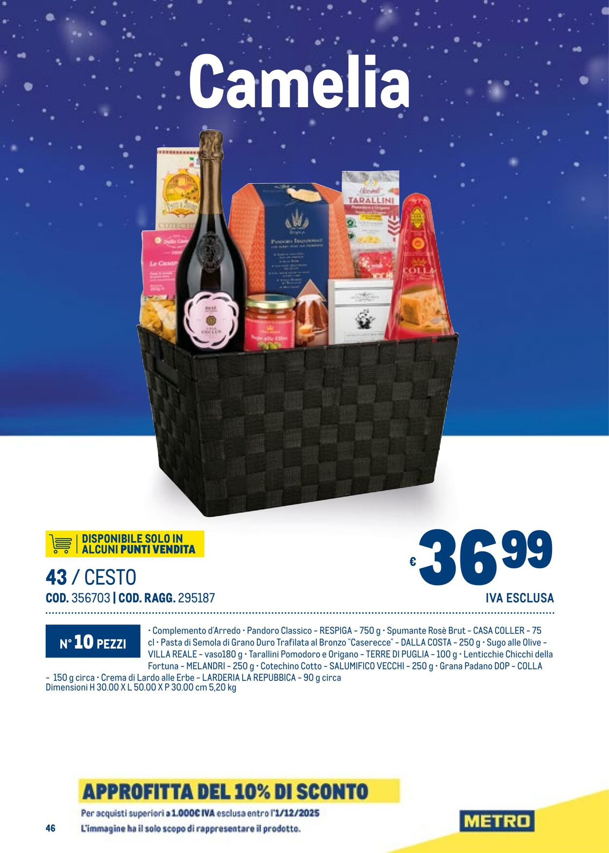Volantino Metro 29.10.2025 - 31.12.2025