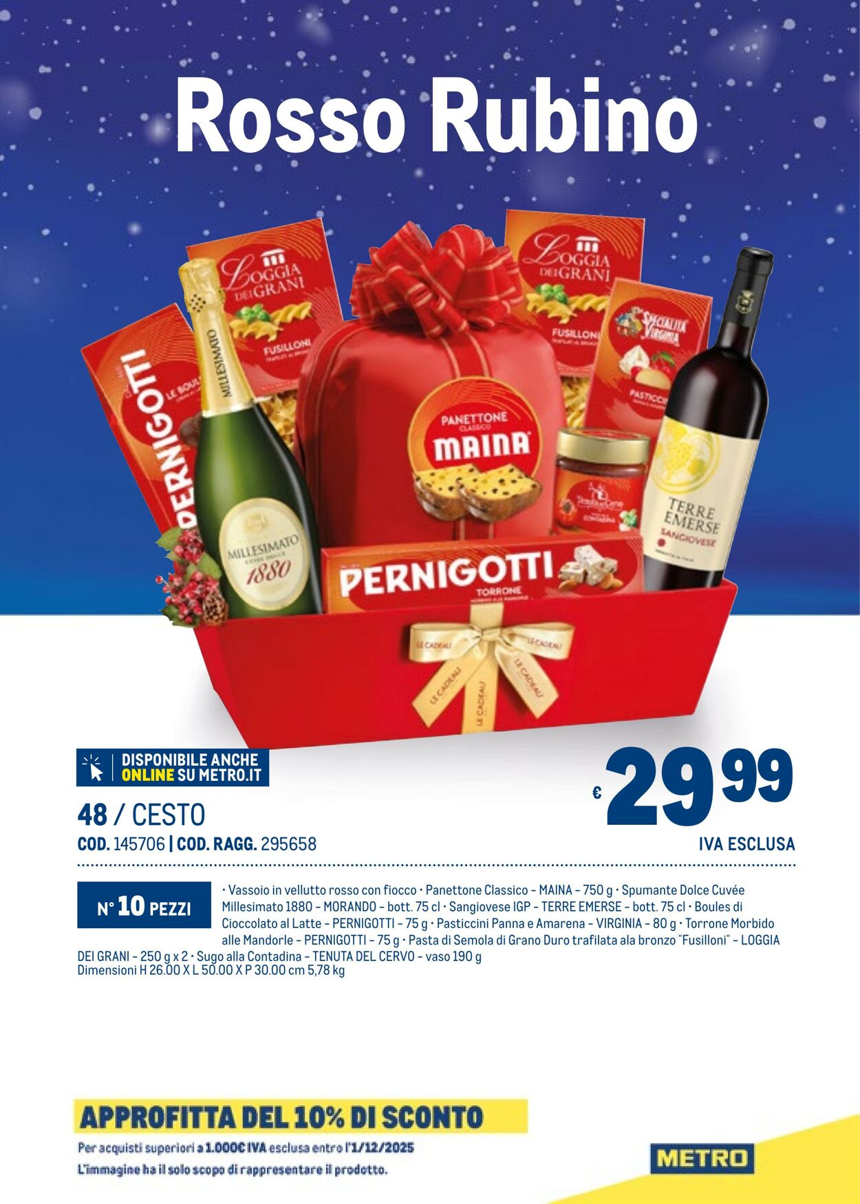Volantino Metro 29.10.2025 - 31.12.2025