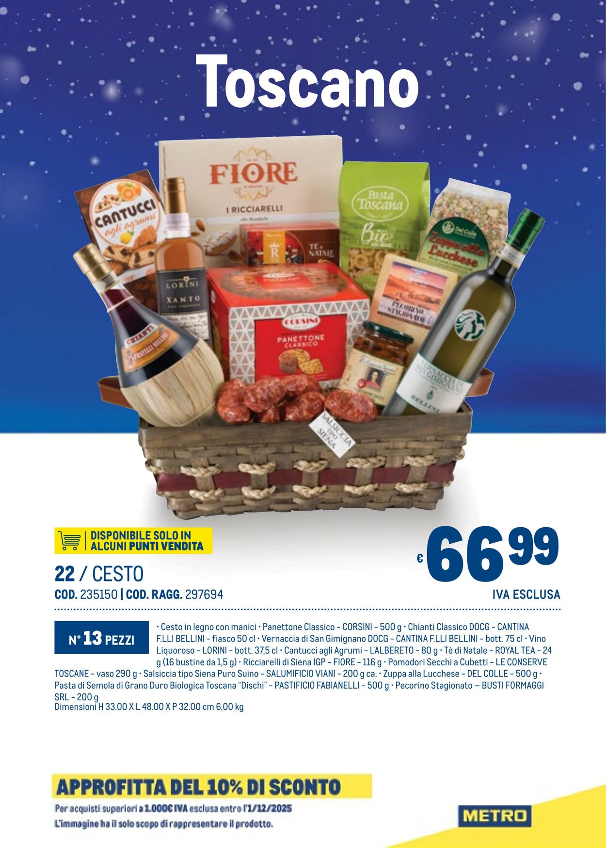Volantino Metro 29.10.2025 - 31.12.2025