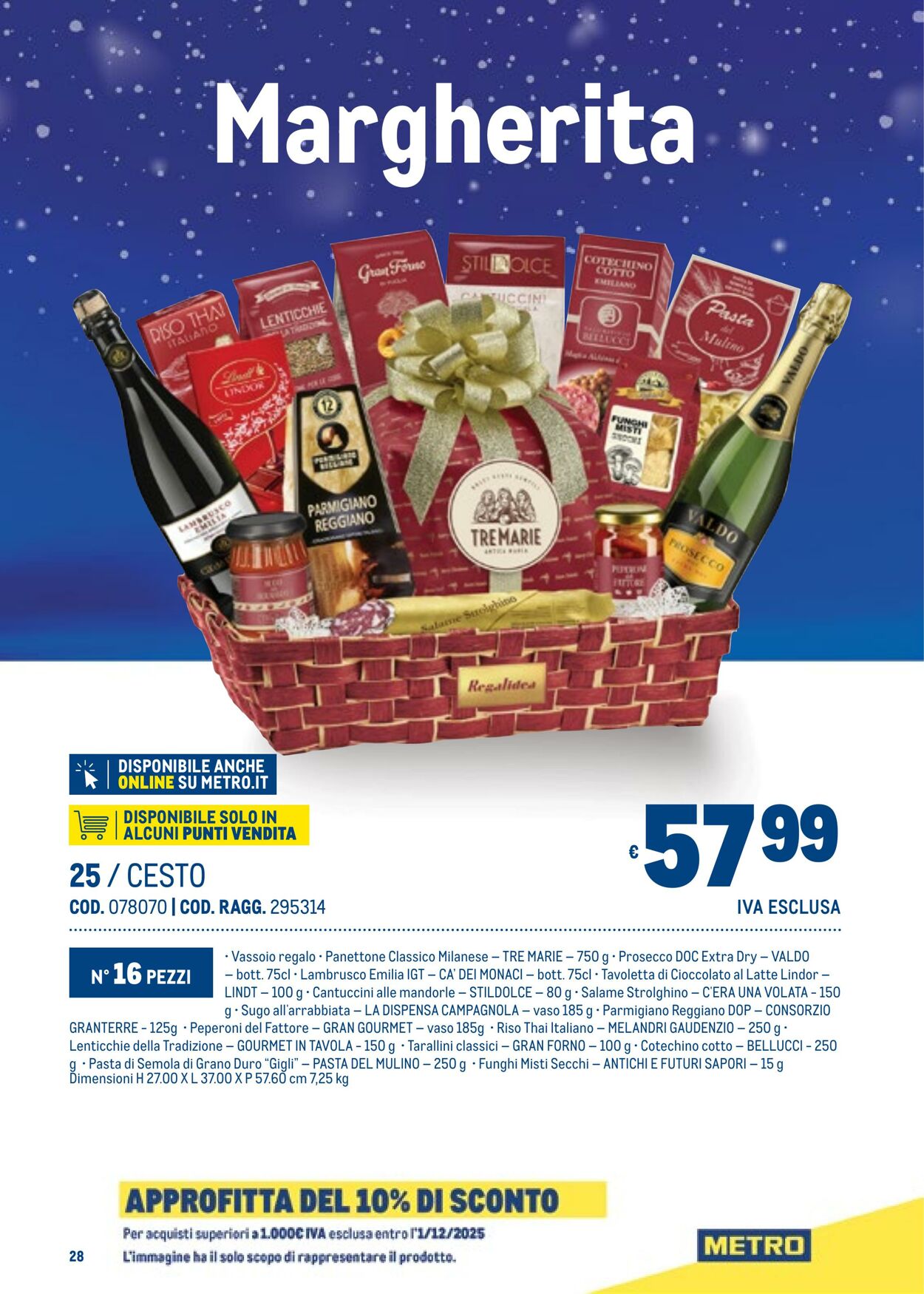 Volantino Metro 29.10.2025 - 31.12.2025
