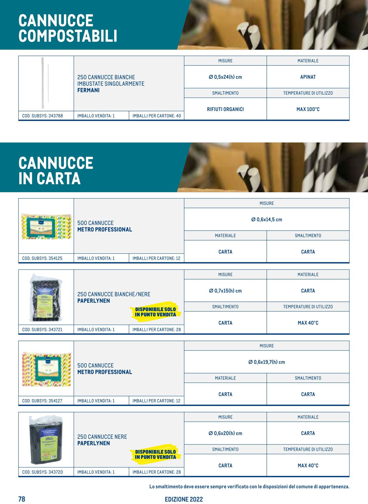 Volantino Metro 26.07.2022 - 31.03.2023